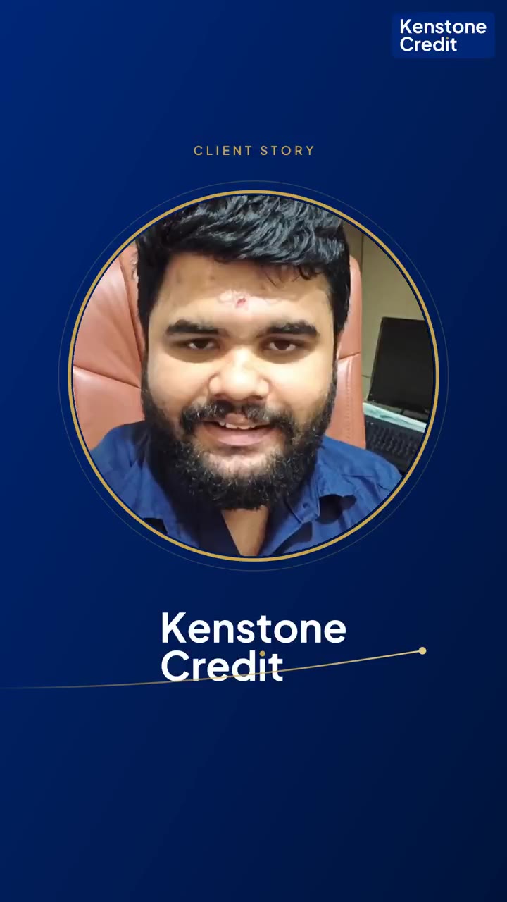 Video testimonial from Vinay, a Kenstone Credit client